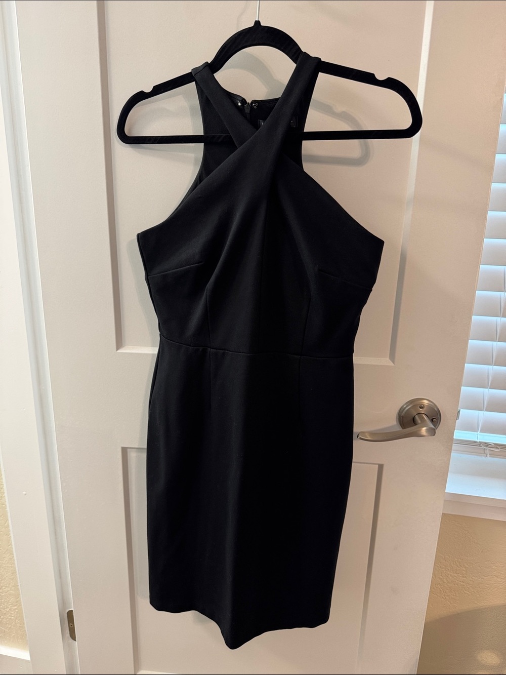 INC International Concepts Cross-front Halter Sheath Dress